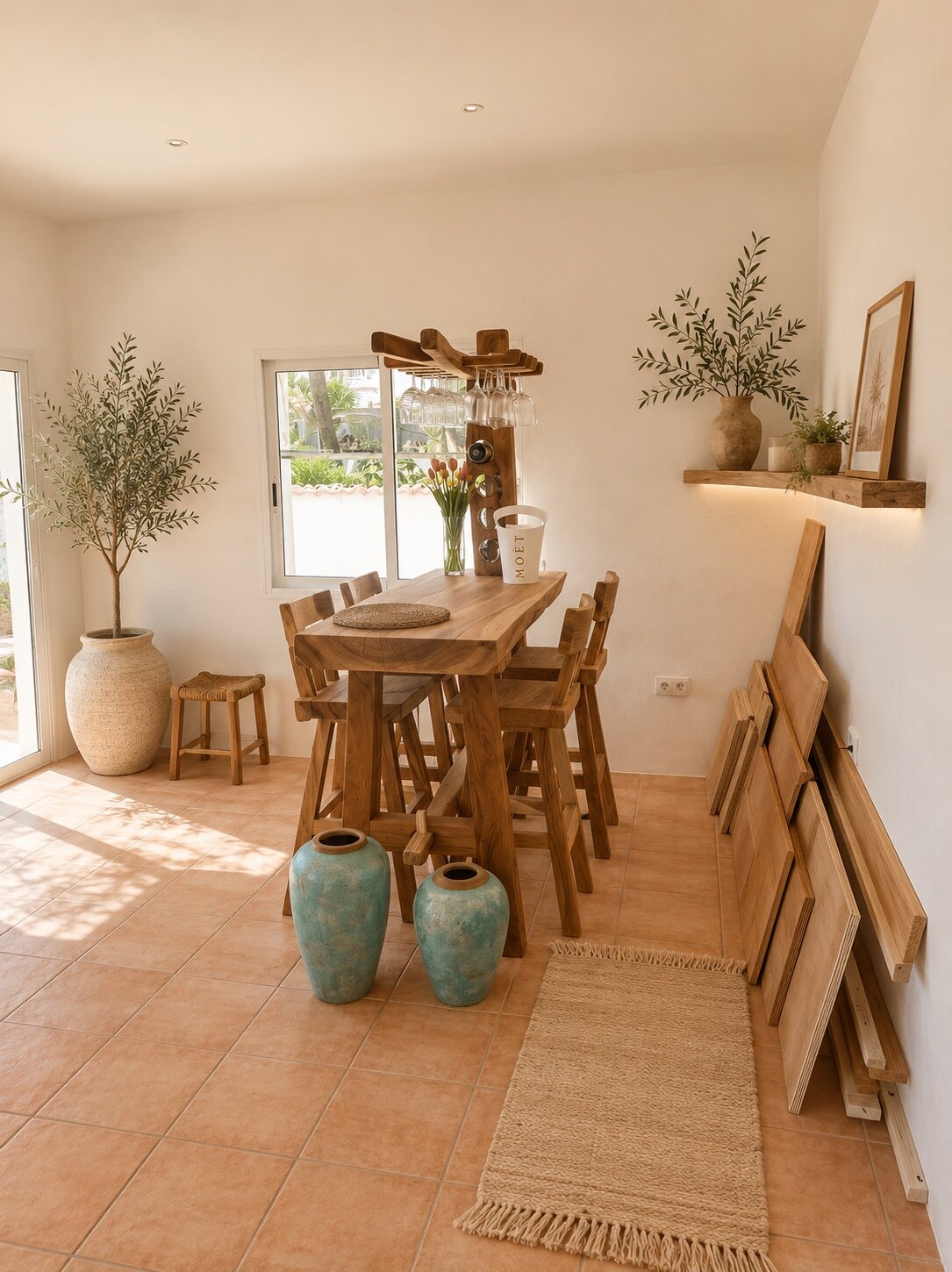 Eethoek van Casa Moana